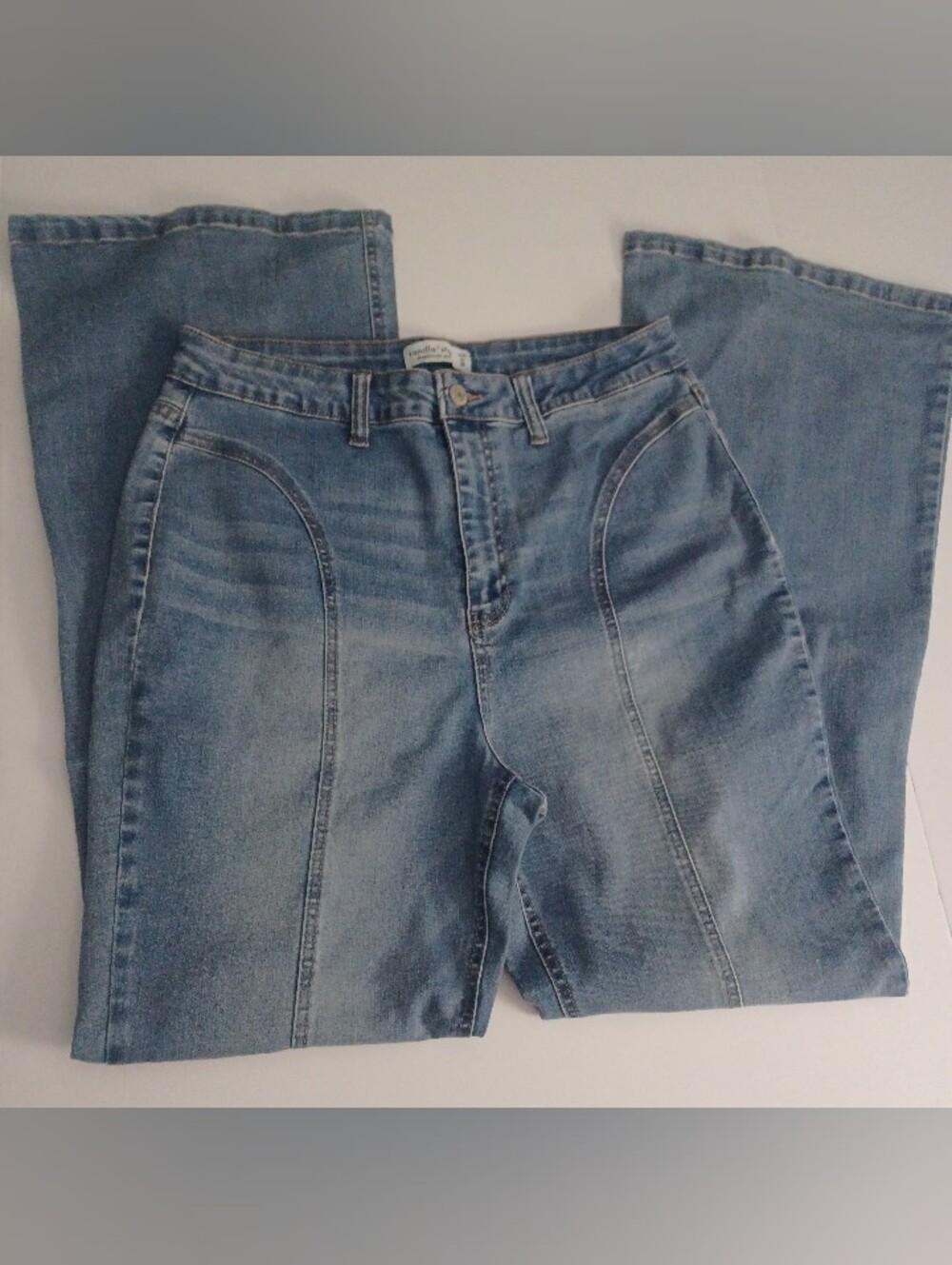 Vanilla Star Wide Leg Jeans Jrs sz 13